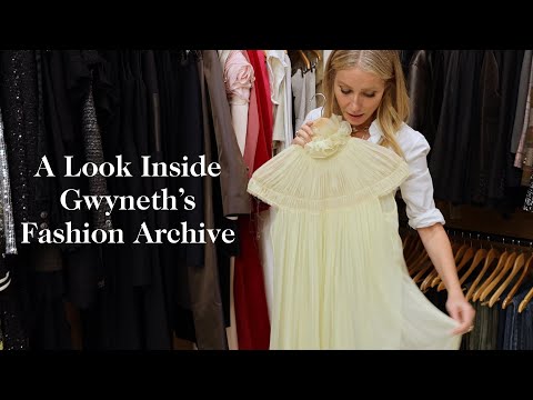 Inside Gwyneth Paltrow's 90s Fashion Archive
