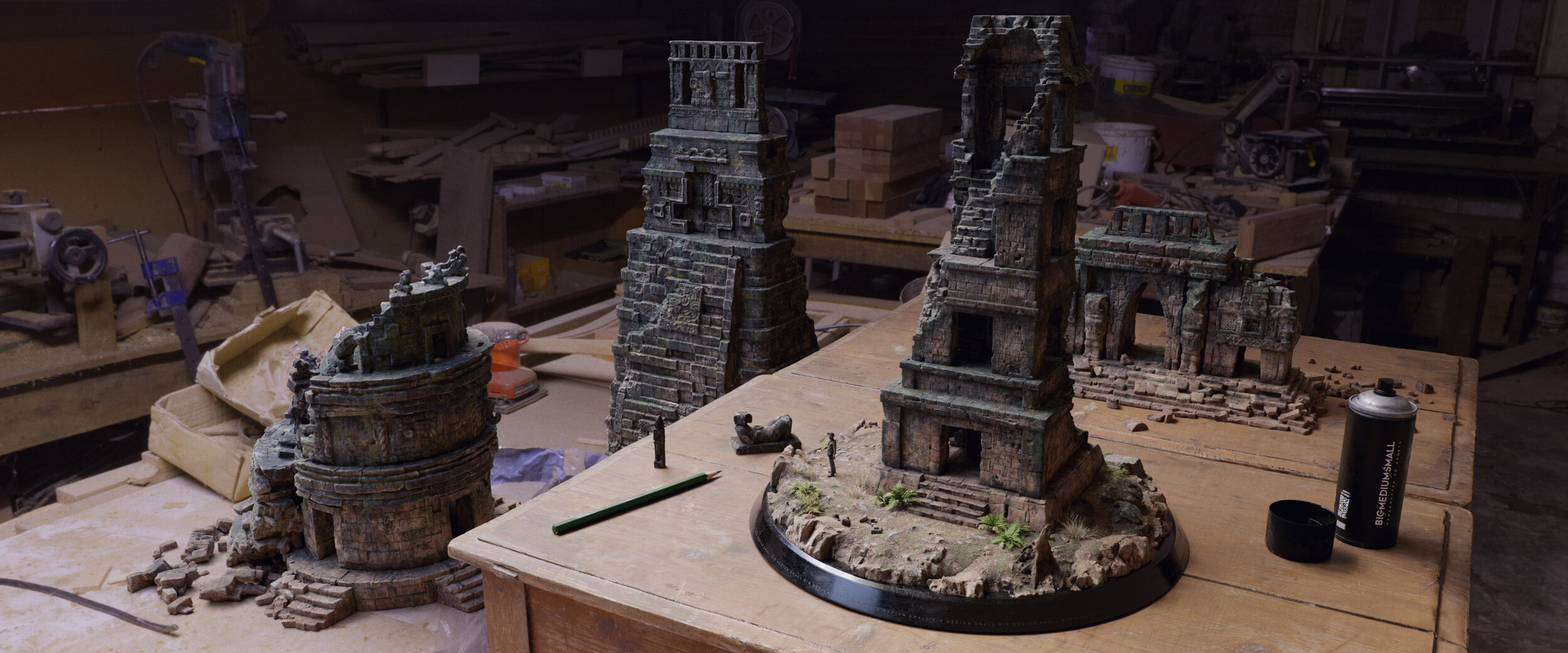   BIG MEDIUM SMALL   We create assets, so you can create worlds    VIEW COLLECTIONS   