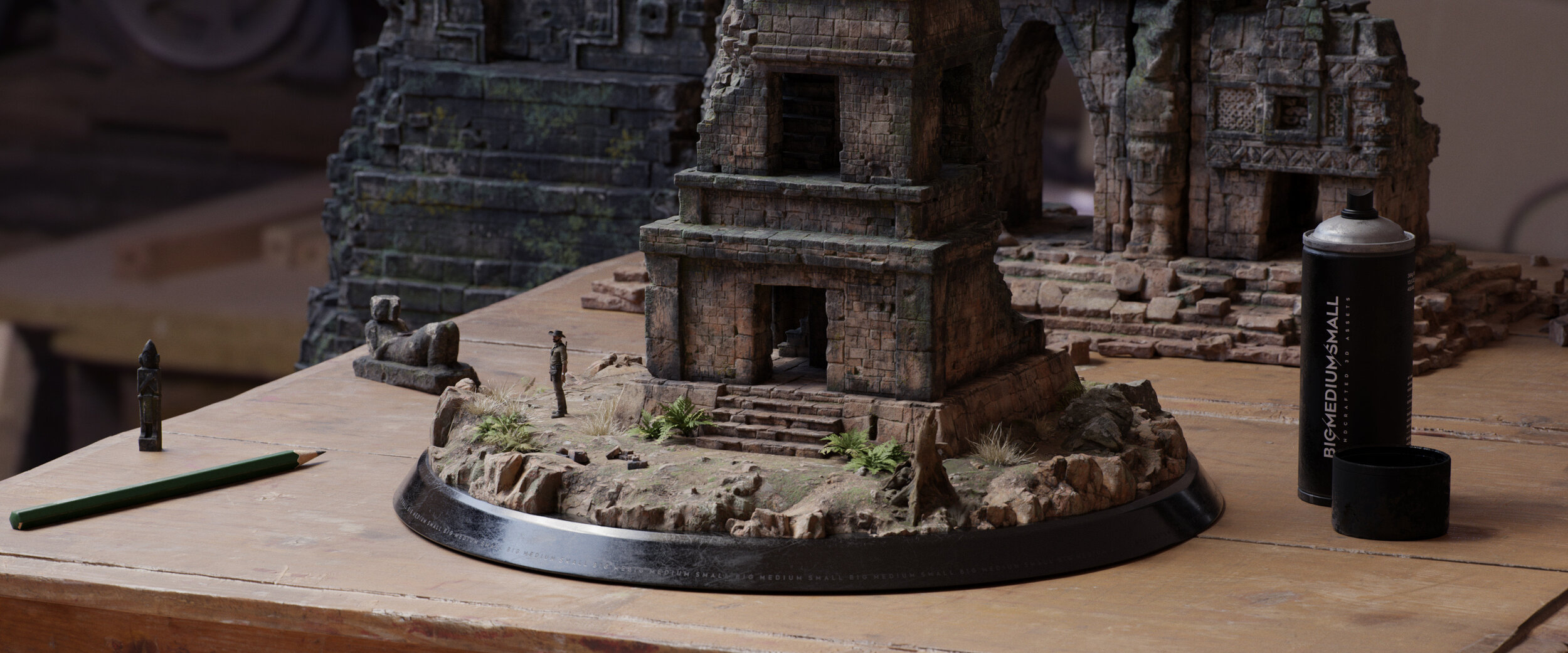   BIG MEDIUM SMALL   We create assets, so you can create worlds    VIEW COLLECTIONS   