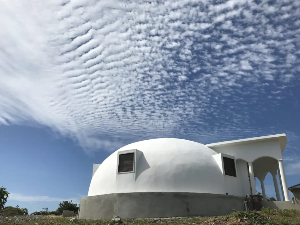 a dome house in jamaica