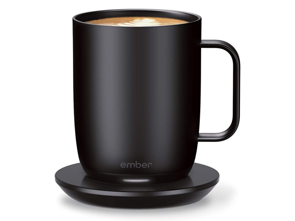 Smart mug, keeps coffee warm, ember