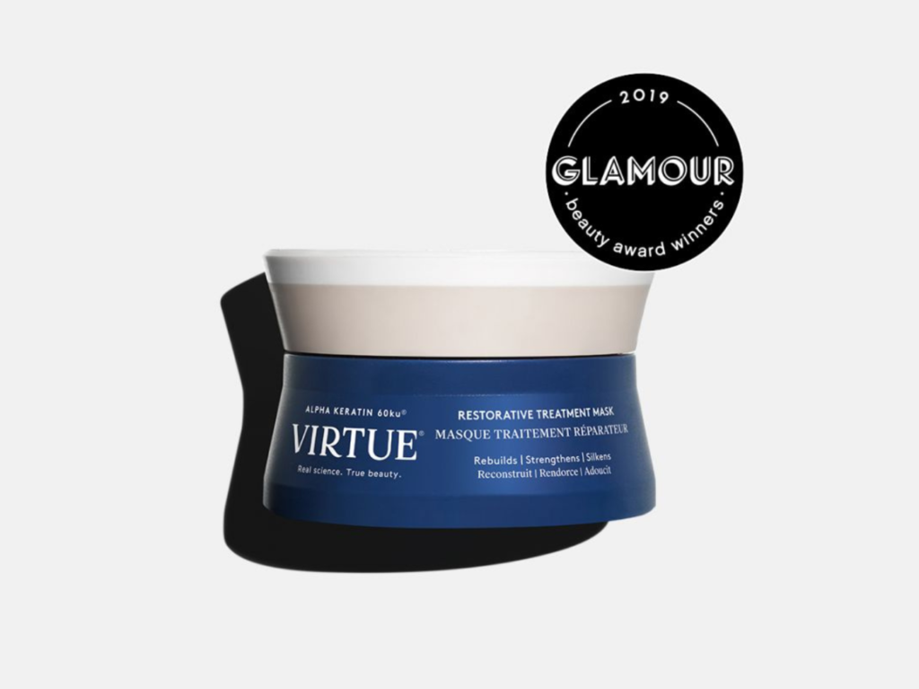 Virtue Labs' restorative hair mask