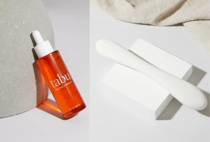 Tabu organic lubricant and personal massager